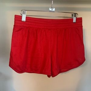 Red Danskin Now Athletic Shorts